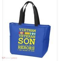Vietnam Veteran Son Gift For Veterans Day Gift Tote Bag thumb 3