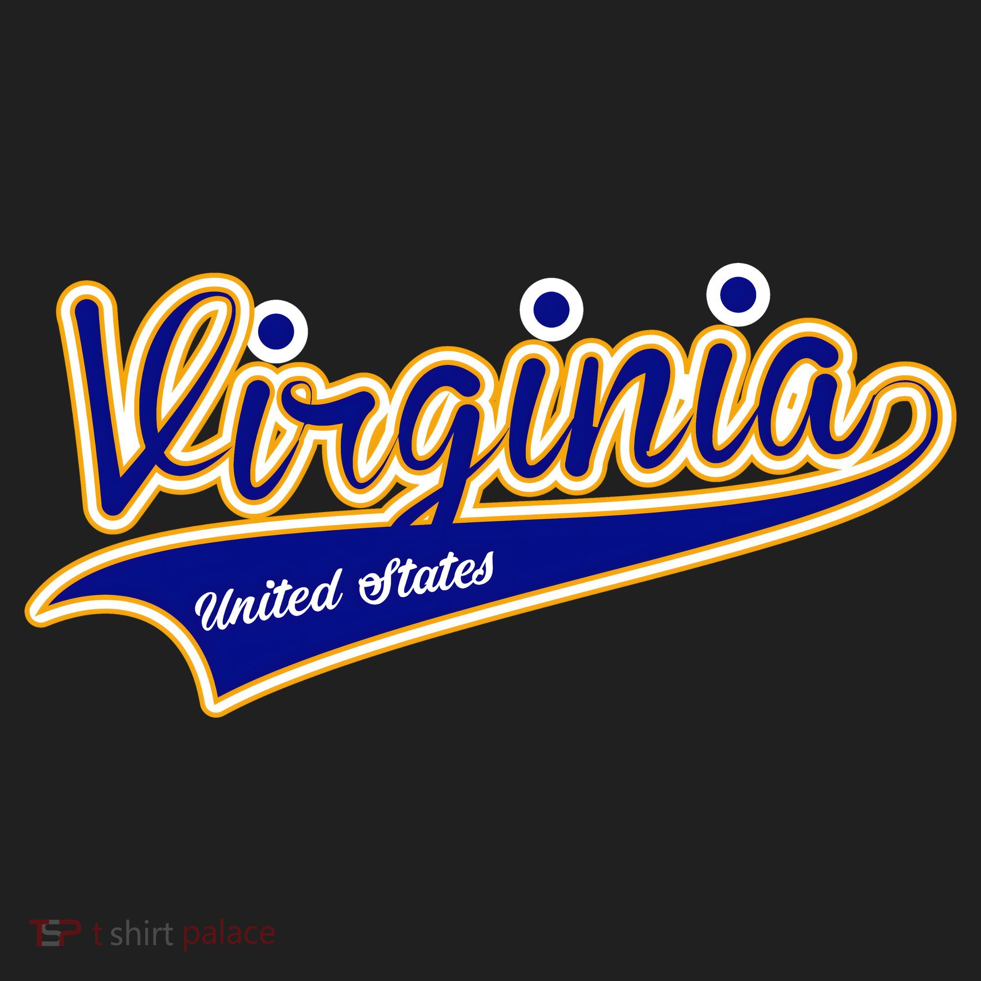 Virginia Varsity Style Tumbler