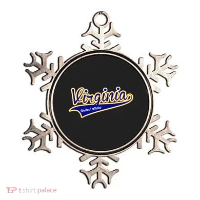 Virginia Varsity Style Ornament