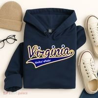 Virginia Varsity Style Hoodie thumb 4