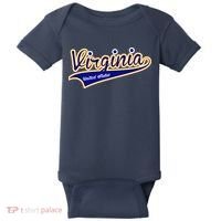 Virginia Varsity Style Baby Bodysuit thumb 0