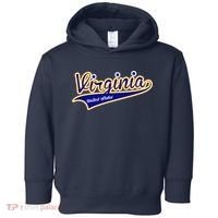 Virginia Varsity Style Toddler Hoodie thumb 0