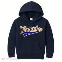 Virginia Varsity Style Kids Hoodie thumb 0