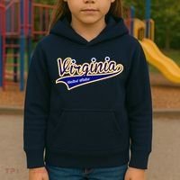 Virginia Varsity Style Kids Hoodie thumb 3