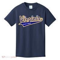 Virginia Varsity Style Kids T-Shirt thumb 0