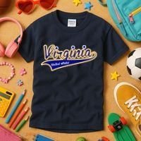 Virginia Varsity Style Kids T-Shirt thumb 3