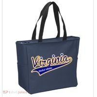 Virginia Varsity Style Tote Bag thumb 2