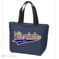 Virginia Varsity Style Tote Bag thumb 3