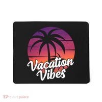 Vacation Vibes Tropical Retro Sunset Mousepad thumb 0