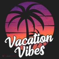 Vacation Vibes Tropical Retro Sunset Hat thumb 2