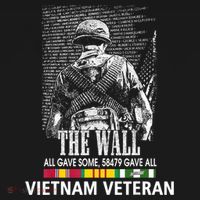 Vietnam Veteran The Wall All Gave Some 58479 Gave All Mousepad thumb 1