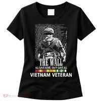 Vietnam Veteran The Wall All Gave Some 58479 Gave All Women's T-Shirt thumb 0