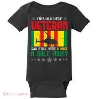 Vietnam Veteran Uh1 Huey Helicopter Baby Bodysuit thumb 0