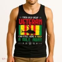 Vietnam Veteran Uh1 Huey Helicopter Tank Top thumb 3