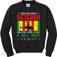 Vietnam Veteran Uh1 Huey Helicopter Kids Sweatshirt thumb 0