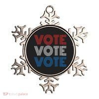 Vote Vote Vote Red White Blue Retro Election  Ornament thumb 0