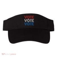 Vote Vote Vote Red White Blue Retro Election  Visor thumb 0