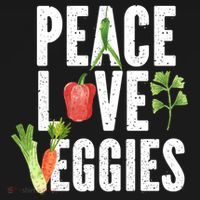 Vegan Vegetarian Veganism Vegetable Lover Peace Love Veggies Great Gift Doggie Tank thumb 4