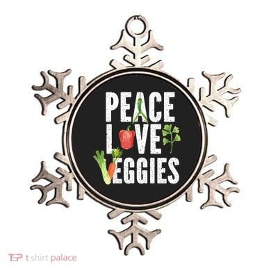 Vegan Vegetarian Veganism Vegetable Lover Peace Love Veggies Great Gift Ornament
