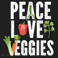 Vegan Vegetarian Veganism Vegetable Lover Peace Love Veggies Great Gift Hat thumb 2