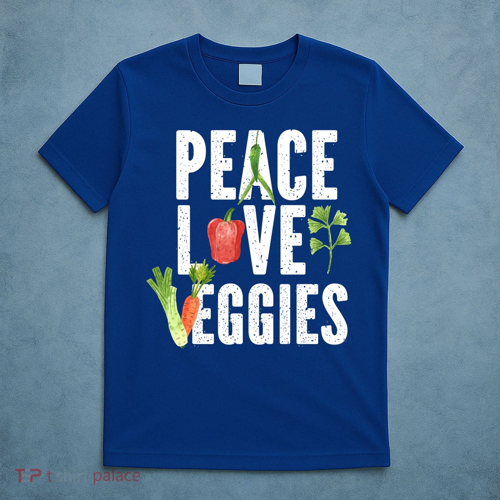 Vegan Vegetarian Veganism Vegetable Lover Peace Love Veggies Great Gift T-Shirt