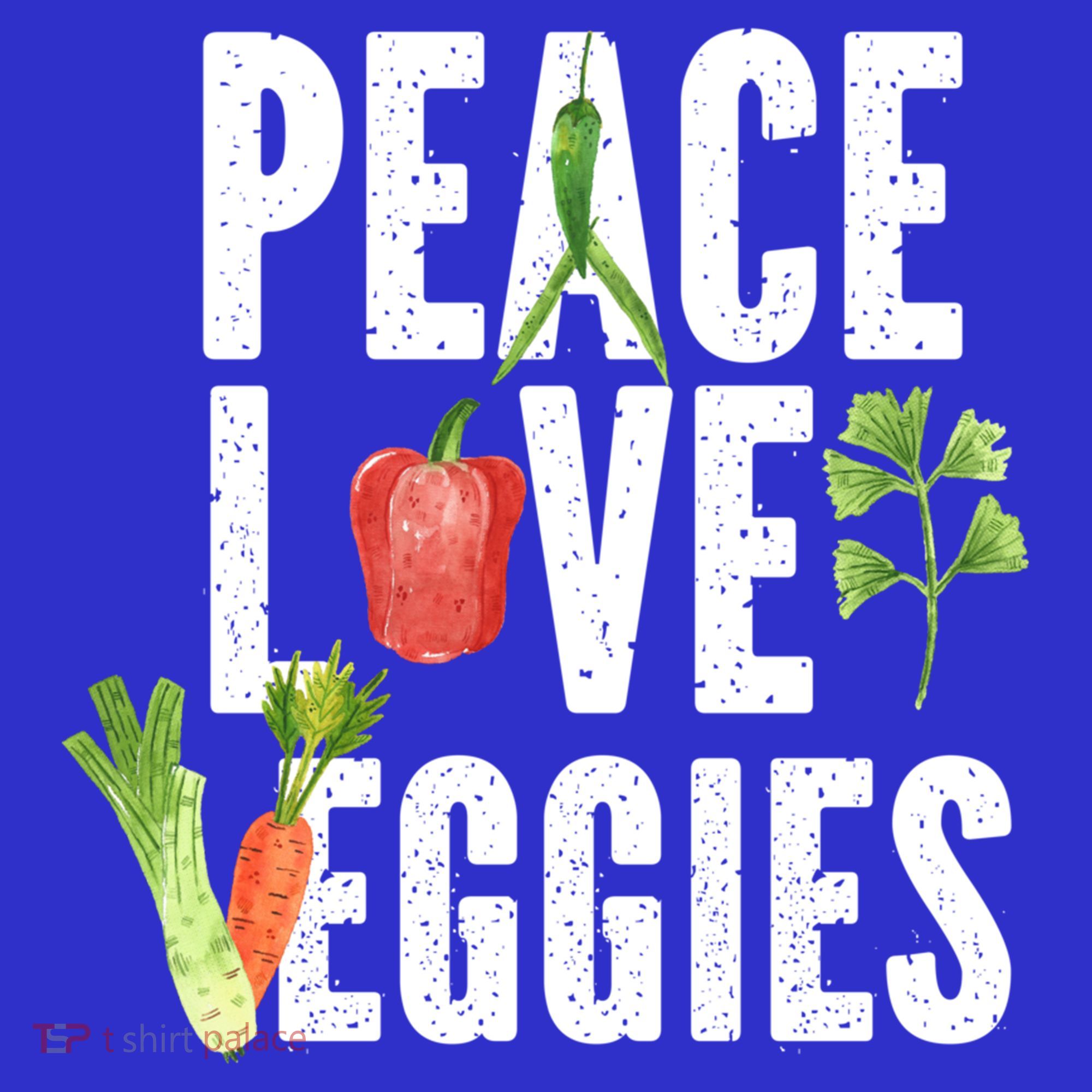 Vegan Vegetarian Veganism Vegetable Lover Peace Love Veggies Great Gift Women's Tank Top