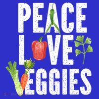 Vegan Vegetarian Veganism Vegetable Lover Peace Love Veggies Great Gift Baby Bodysuit thumb 2