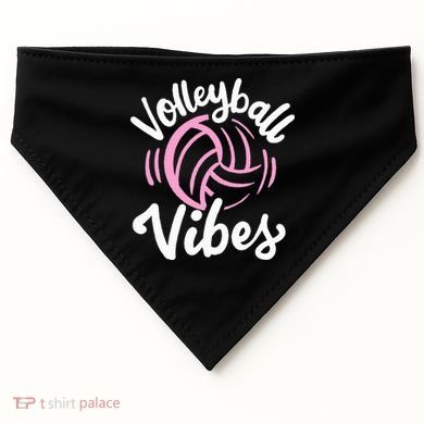 Volleyball Vibes USA-Made Doggie Bandana