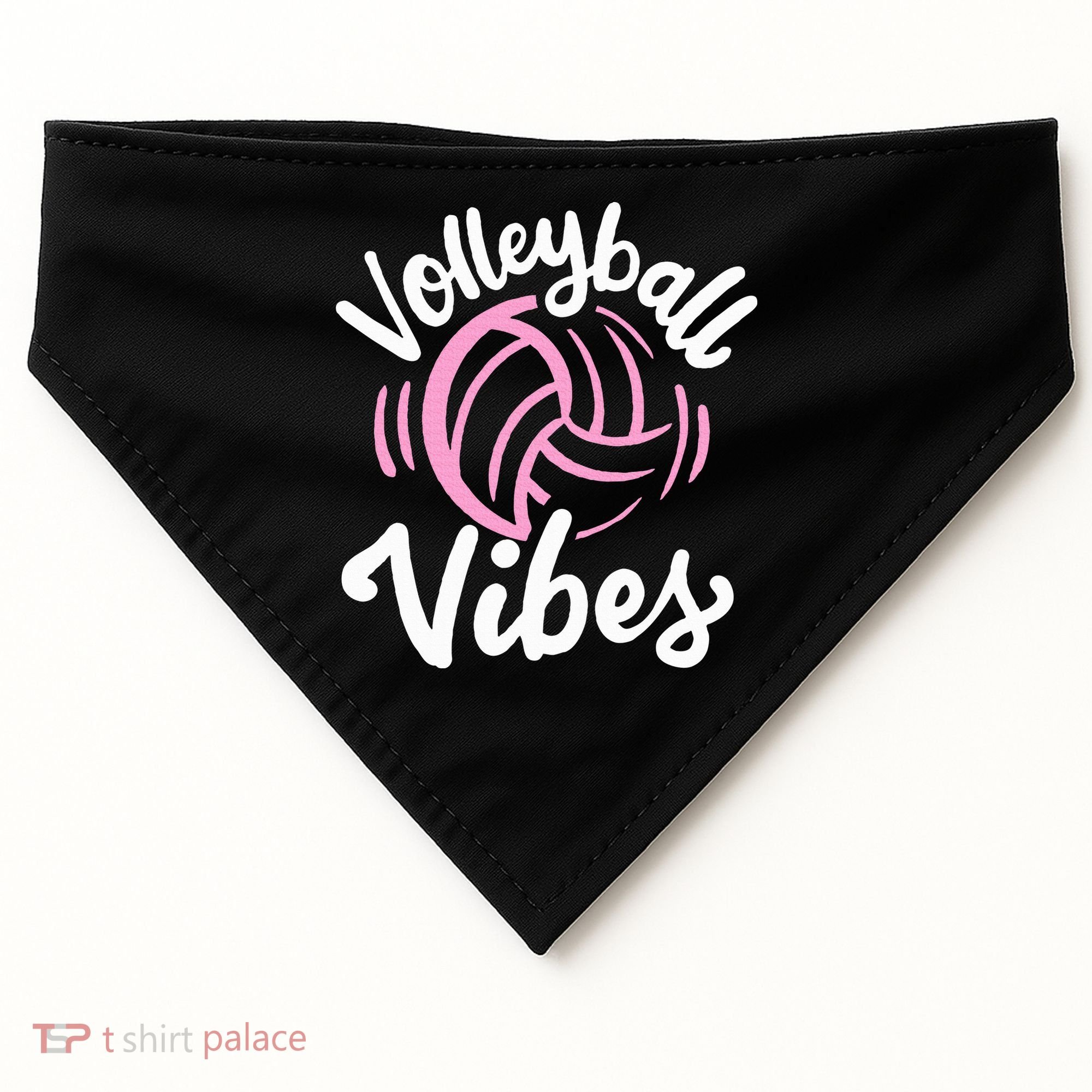 Volleyball Vibes USA-Made Doggie Bandana