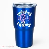 Volleyball Vibes Tumbler thumb 0