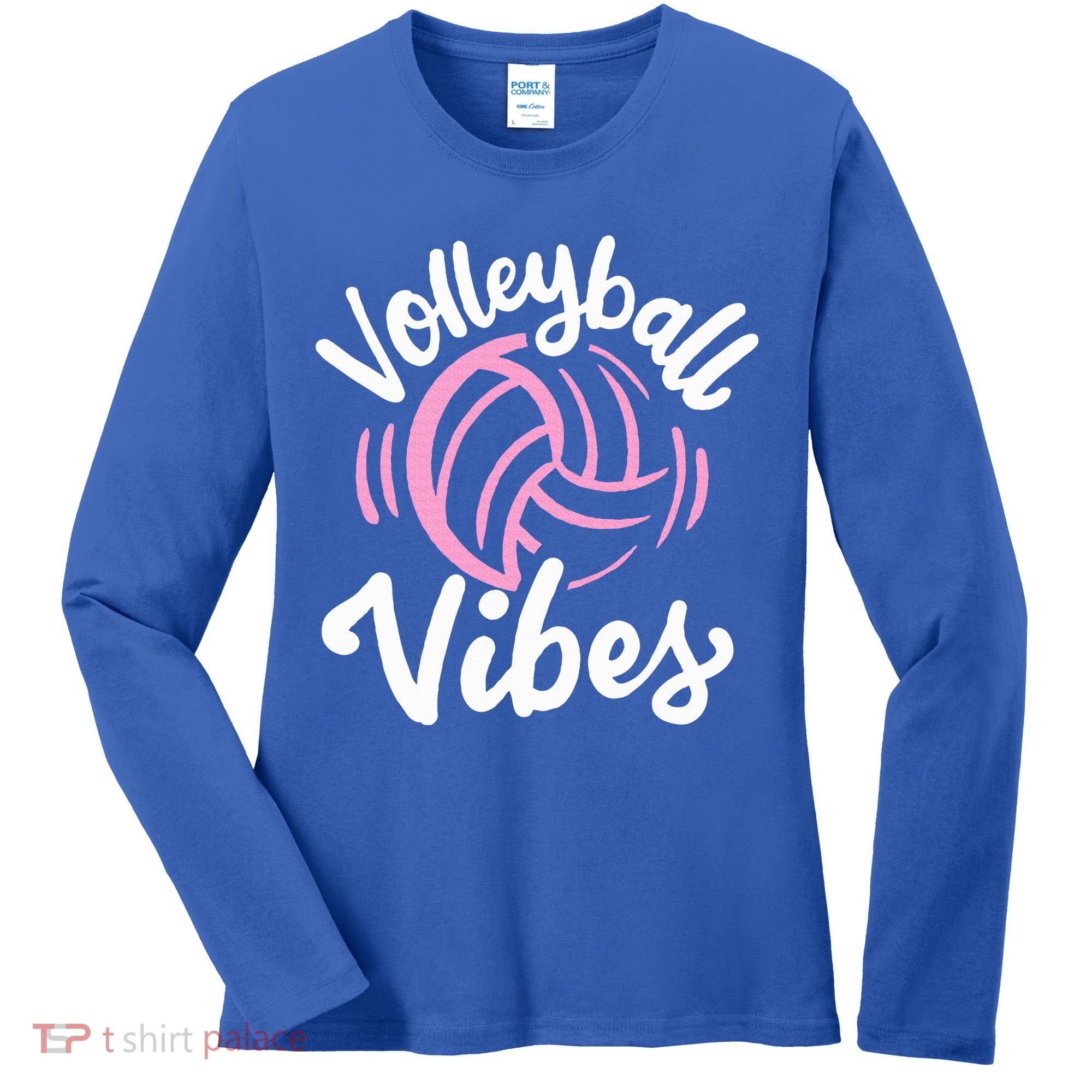 Volleyball Vibes Women's Long Sleeve Shirt