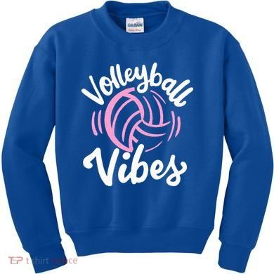 Volleyball Vibes Kids Sweatshirt