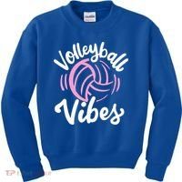 Volleyball Vibes Kids Sweatshirt thumb 0