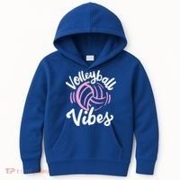 Volleyball Vibes Kids Hoodie thumb 0