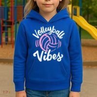 Volleyball Vibes Kids Hoodie thumb 3