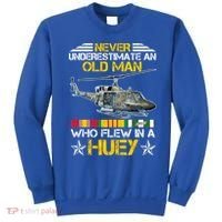 Vietnam Veteran Vet Uhfunny Gift1 Huey Helicopter Gift Sweatshirt thumb 0