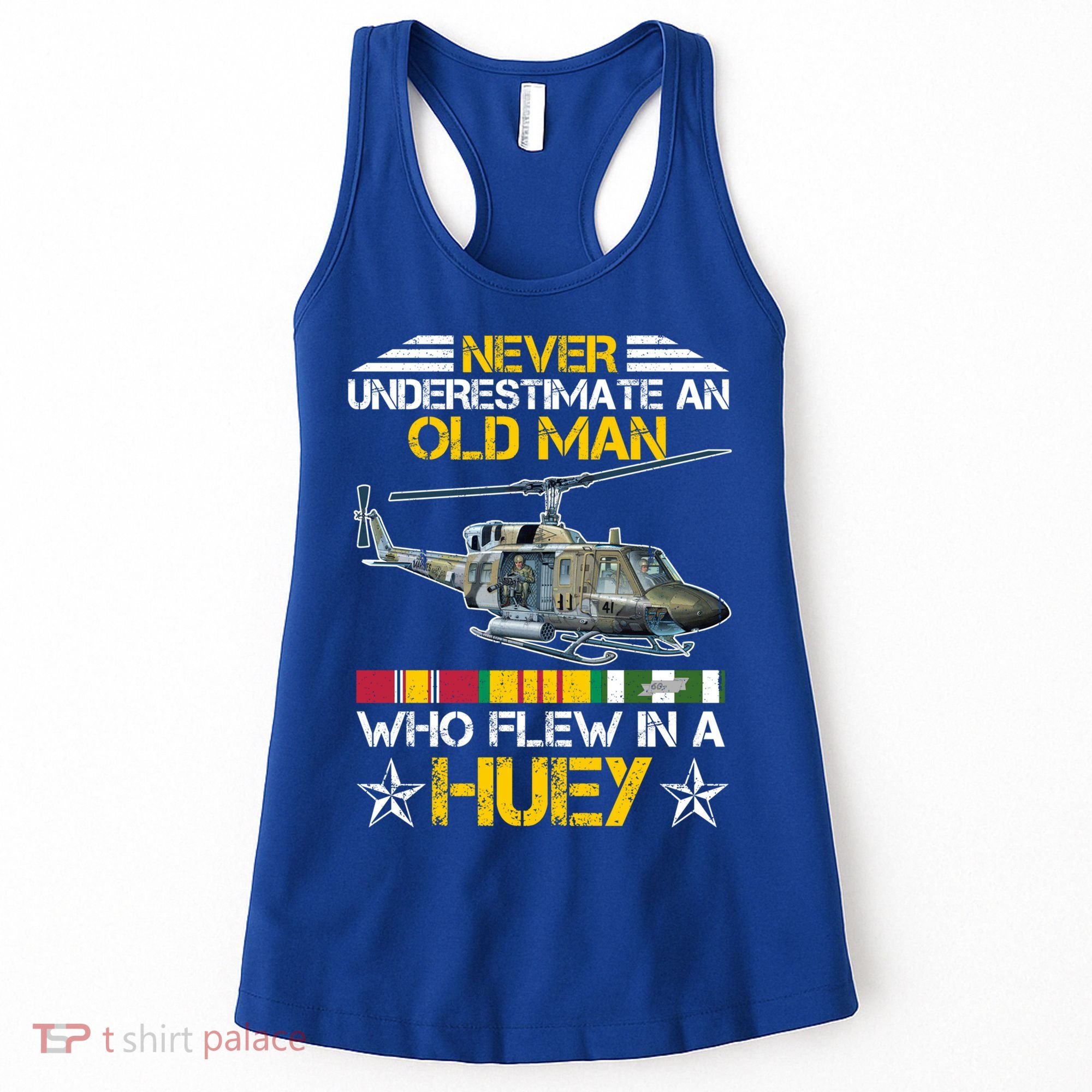 Vietnam Veteran Vet Uhfunny Gift1 Huey Helicopter Gift Women's Tank Top
