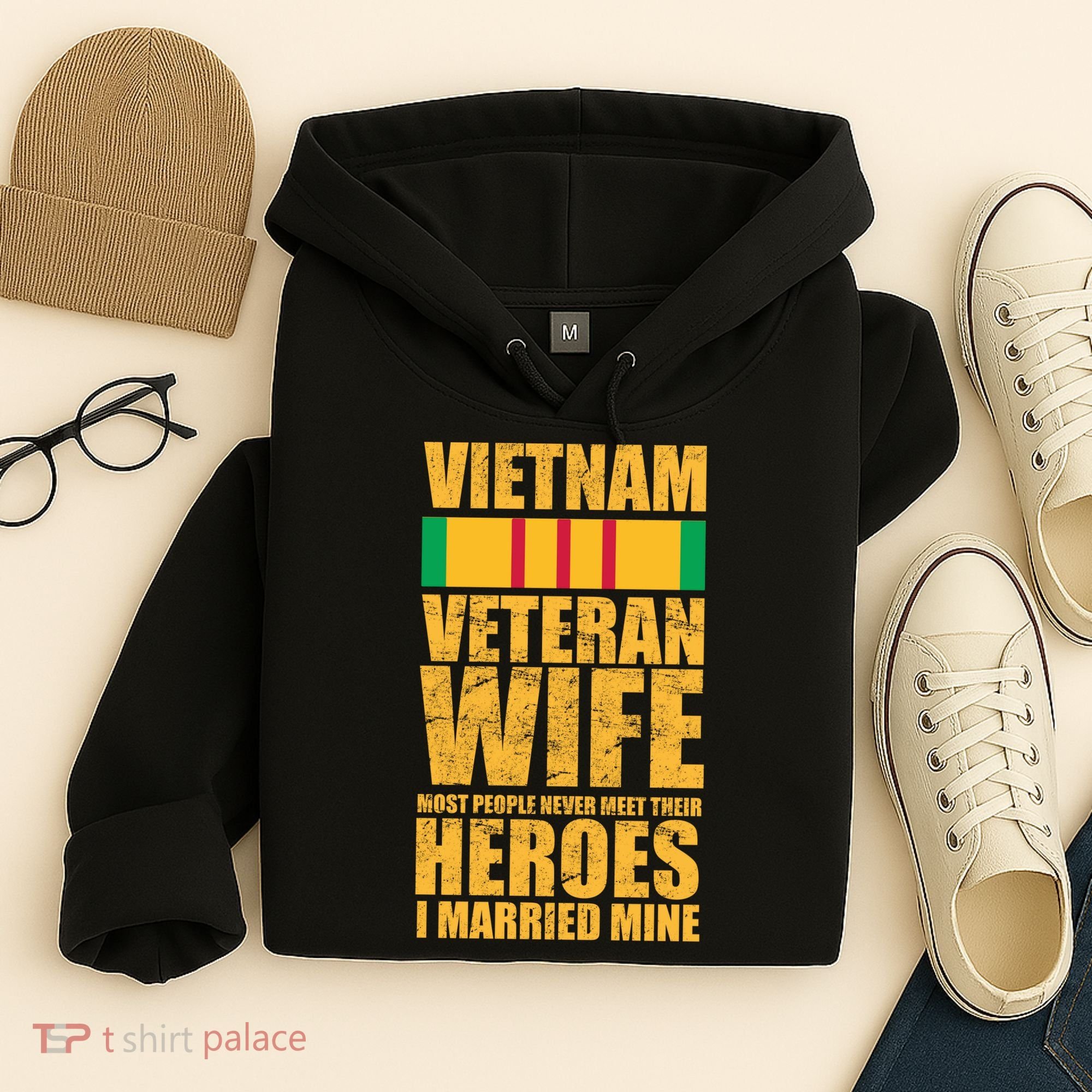 Vietnam Veteran Wife Hoodie