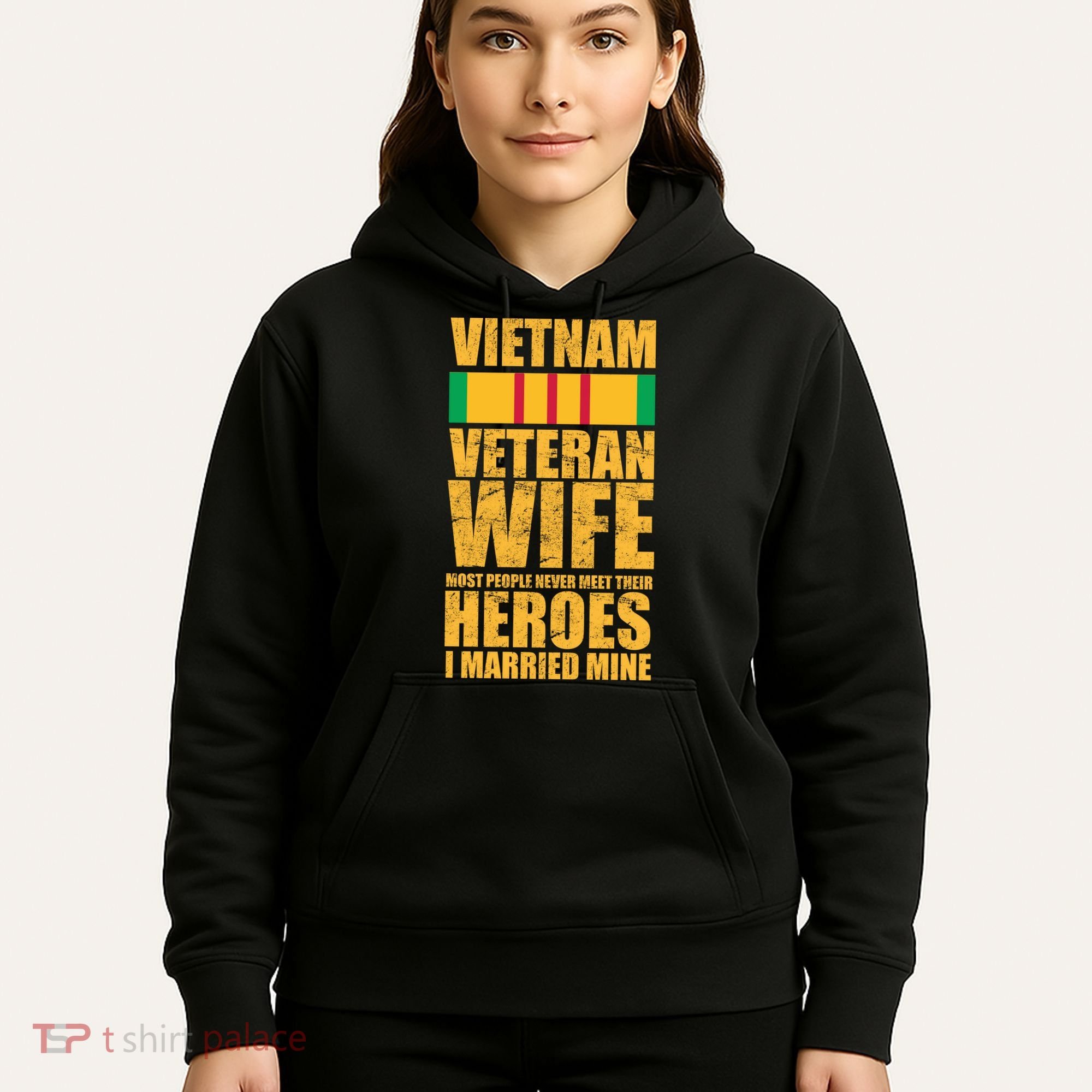 Vietnam Veteran Wife Hoodie