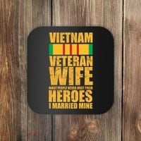 Vietnam Veteran Wife Coaster thumb 0