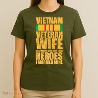 Vietnam Veteran Wife T-Shirt thumb 4