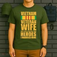 Vietnam Veteran Wife T-Shirt thumb 6