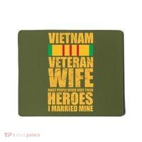 Vietnam Veteran Wife Mousepad thumb 0