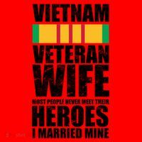 Vietnam Veteran Wife Santa Hat thumb 1