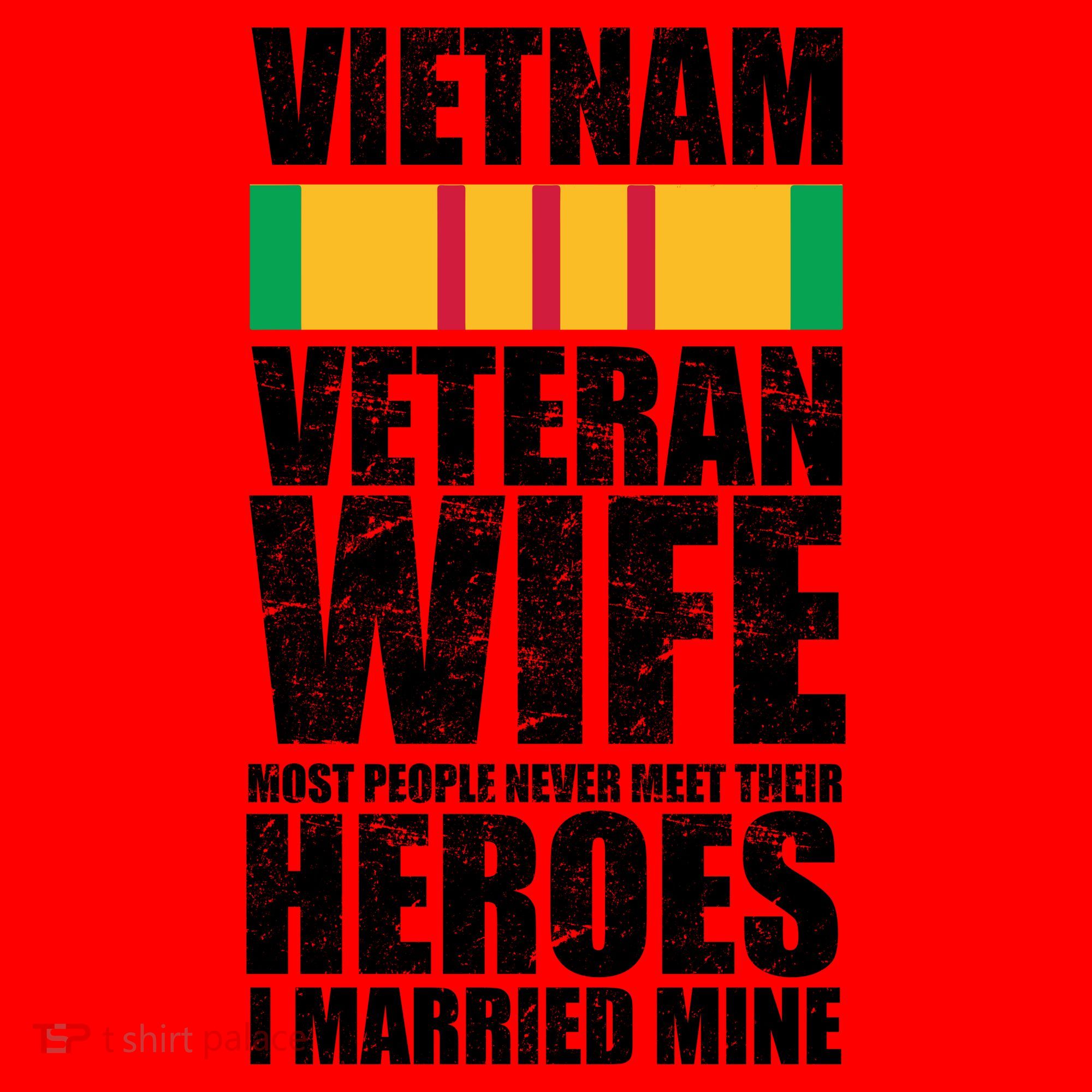 Vietnam Veteran Wife Santa Hat