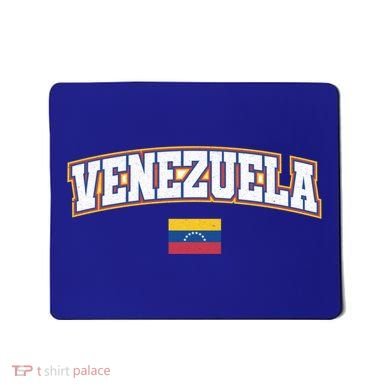 Venezuela Varsity World Flag Weathered Design Gift Mousepad