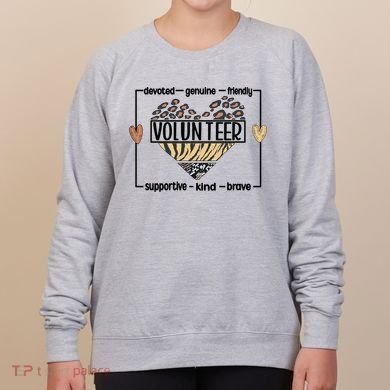 Volunteer Voluntary Worker Volunteering Cool Gift Women's Sweatshirt