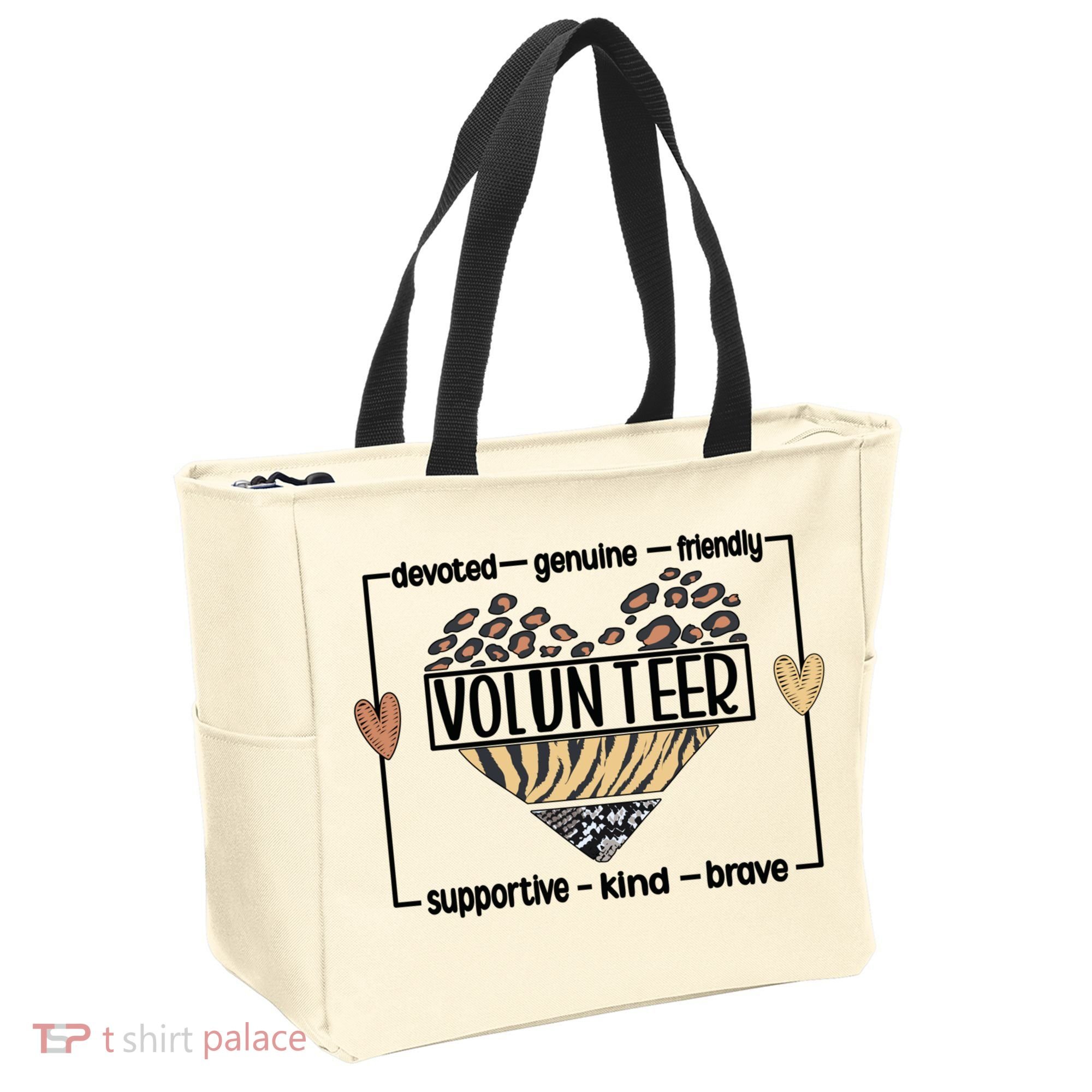 Volunteer Voluntary Worker Volunteering Cool Gift Tote Bag