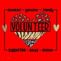 Volunteer Voluntary Worker Volunteering Cool Gift Santa Hat thumb 1