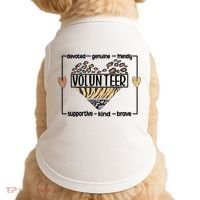 Volunteer Voluntary Worker Volunteering Cool Gift Doggie Tank thumb 0
